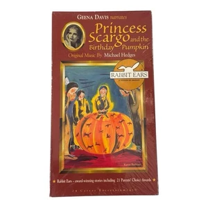 Princess Scargo - Sealed Rabbit Ears VHS - Narrated by Geena Davis - Picture 1 of 2
