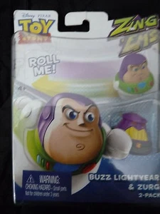 Neu in Verpackung ~ Disney Pixar Toy Story Zing EMS 2er Pack ** Buzz und Zurg - Bild 1 von 2