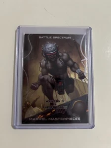 2022 Skybox Marvel Masterpieces Weapon X Vs. The Program Battle Spectrum - Picture 1 of 2