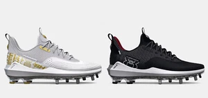 Under Armour Men's UA Harper Low 7 ST Steel Metal Adult Baseball Cleats - Picture 1 of 11