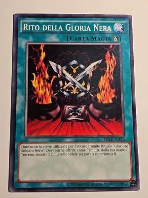 Black Luster Ritual●YUGIOH●YGLD●2015●COMMON●ITALIAN●NM●Y19 - Image 1 of 2