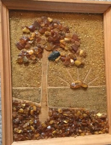 Picture Semi Precious Stone Carnelians Seascape Sunrise Tree Summer fathers Day - Picture 1 of 5