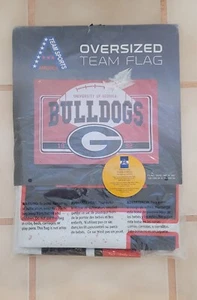 University of Georgia Bulldogs übergroße Flagge Banner NCAA NEU IN VERPACKUNG 52x36 groß - Bild 1 von 5