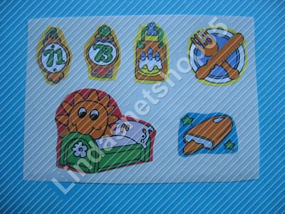 HANDMADE Custom Sticker Aufkleber für Lego Fabuland Set 3672 Hotel-Restaurant