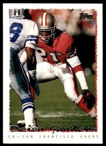 1995 Topps #353 Deion Sanders San Francisco 49'ers - Picture 1 of 2