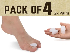 Bunion Relief Silicone Gel Toe Separator - Big Toe Straightener - Foot Care - GB - Picture 1 of 7