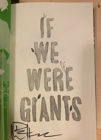 Dave Matthews signed autographed book 1/1 If We Were Giants (Extremely Rare) COA Cover