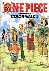 One Piece Art book Eiichiro Oda Color Walk #2 Comic Anime JAPAN 