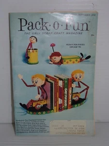 Pack-O-Fun August September 1972 Magazine - Imagen 1 de 3