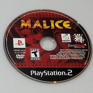 Malice PS2 (Sony PlayStation 2, 2004)....(TT32) - Foto 1 di 1