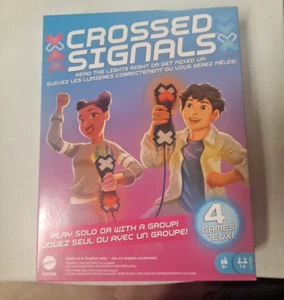 MATTEL "CROSSED SIGNALS" GAME, 1-4 PLAYERS - Picture 1 of 4