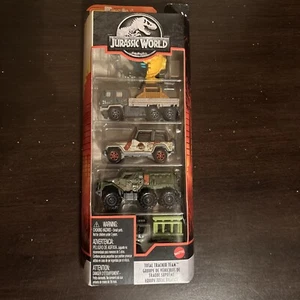 MATCHBOX JURASSIC WORLD DIECAST TOTAL TRACKER TEAM. 5PACK T.M. 2019 - Picture 1 of 5