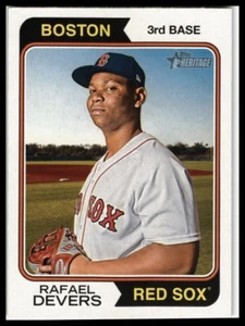 2023 Topps Heritage Rafael Devers - Picture 1 of 2