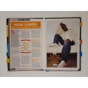 Artículo/recorte de 2 páginas Sean Combs - Imagen 1 de 1