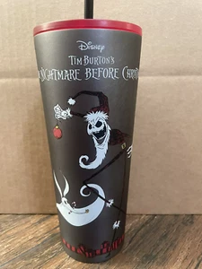 Disney The Nightmare Before Christmas Starbucks Tumbler with Straw Sandy Claws - Picture 1 of 5