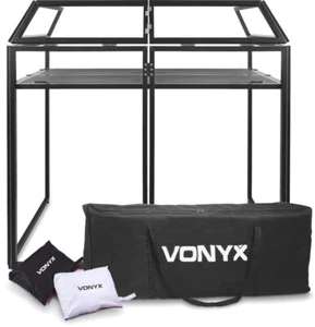 Vonyx DB3 Faltbares DJ-Booth System Pro Medium - Bild 1 von 12