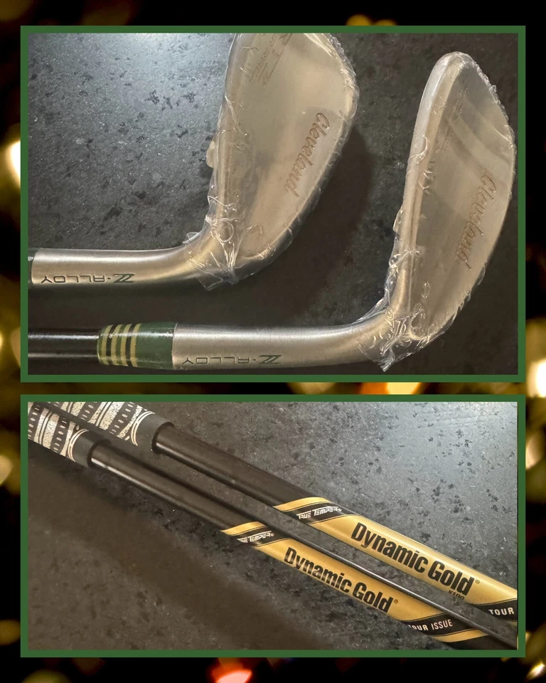 NEW 2025 CUSTOM Cleveland Golf RTZ Tour Rack (RAW) Wedge Set 52 56 - Image 1 of 3