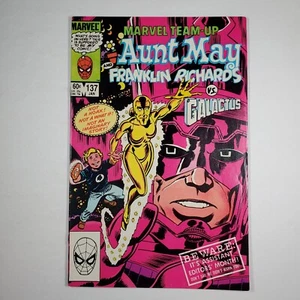 Marvel Comics Marvel Team-Up #137 VF Key Aunt May Franklin Richards vs Galactus - Picture 1 of 8