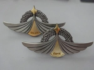 A3-27/28) 2 Original Französisches Abzeichen Fremdenlegion Frankreich ERYX MILAN - Picture 1 of 6