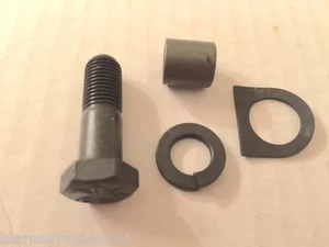 Harley Bicycle Parkerized Kicker Pedal Bolt Kit Knucklehead Panhead WLA CP-1035 - Picture 1 of 3