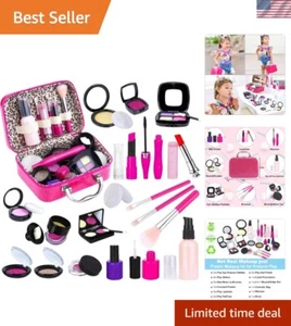 Set Trucco Finto Eco-Friendly per Bambini - Gioco Sicuro Giocattolo per Piccole Fashioniste - Foto 1 di 8