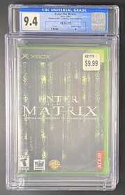 Enter the Matrix (Microsoft Xbox, 2003) Sealed Graded CGC 9.4 A