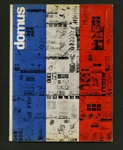 1971 Center Beaubourg POMPIDOU by Piano & Rogers DOMUS 503 Enzo MARI Eliot NOYES - Picture 1 of 3