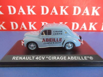 Die cast 1/43 Modellino Auto Pubblicitari Renault 4CV Cirage Abeille - Immagine 1 di 4