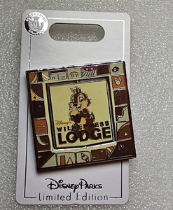 Disney Pin 134720 WDW - Wilderness Lodge 25th Anniversary Chip & Dale spinner - Picture 1 of 6