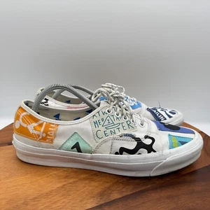 Vans Vault x Geoff McFetridge OG Shoes Mens 12 Multicolor Skate Walking Sneakers - Picture 1 of 12