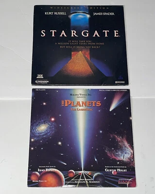 Stargate Laserdisc Movie 1995 Kurt Russell Widescreen & The Planets - Image 1 of 3