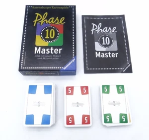 Phase 10 Master Karten Spiel Gesellschaftsspiel Ravensburger Spiele | Komplett - Bild 1 von 1