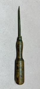 VTG Buck Brothers 1/8 Inch Mortising Carving Chisel With Wood Handle 11.25"L - Picture 1 of 13