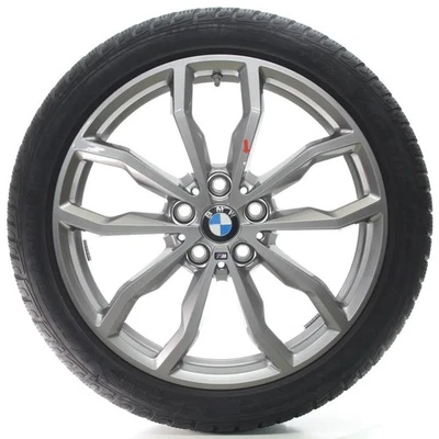 BMW 1er F40 2er F44 Winterräder Y-Speiche 711 M Goodyear 205/45R18 DOT22 6877550 - Bild 1 von 4