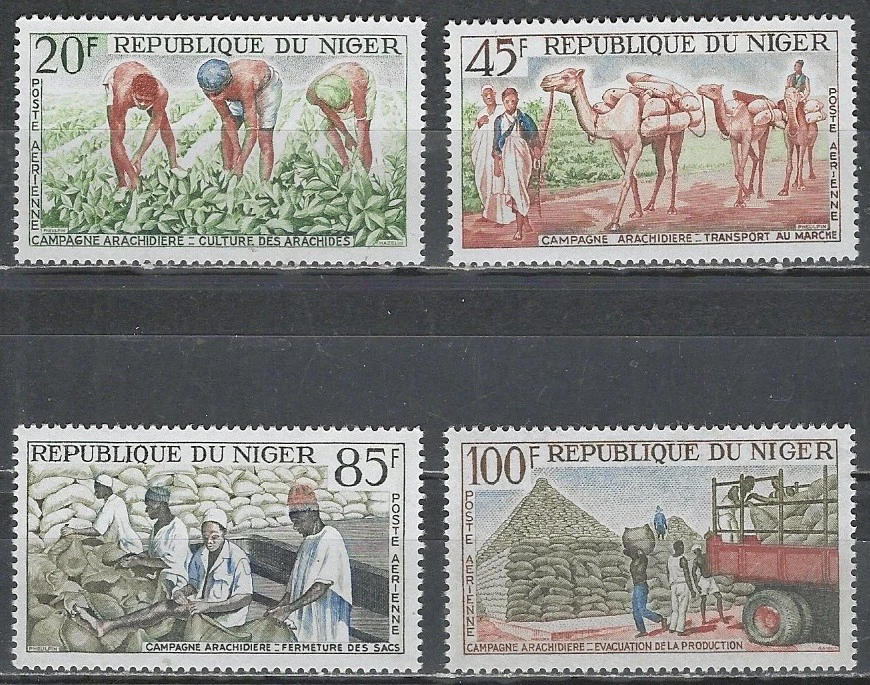 Niger Scott C31-4 MNH Lote BDP36148 Foto 1 de 1