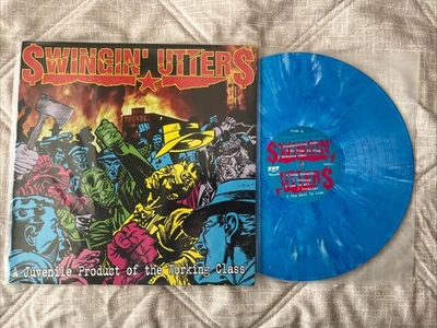 SWINGIN UTTERS A Juvenile Product Of The Working Class Blue & White Color Vinyl - Image 1 of 4