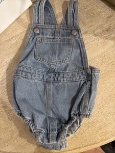 Baby Jeans Latzhose 6-12 Monate alt marine - Bild 1 von 6