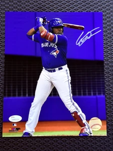 Vladimir Guerrero Jr Signed Autograph 8x10 Photo Toronto Blue Jays JSA - Picture 1 of 3