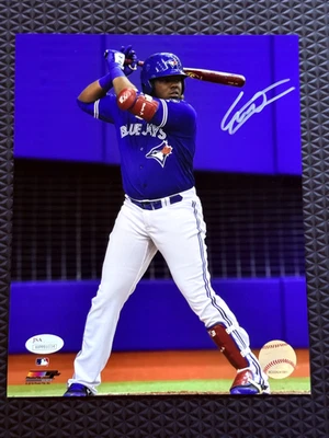 Vladimir Guerrero Jr Signed Autograph 8x10 Photo Toronto Blue Jays JSA - Image 1 of 3