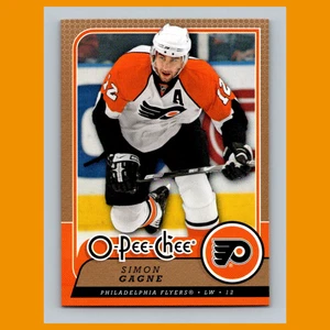 Tarjeta de hockey Simon Gagne #81 2008-09 O-Pee-Chee Philadelphia Flyers NHL - Imagen 1 de 3