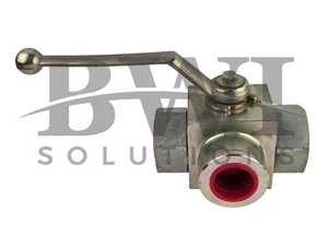 NUEVO MHA Stauff CBV 3016 0001 M Válvula de Tres Vías 1" Acero NPT, CBV30160001M - Imagen 1 de 10