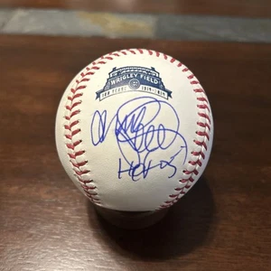 ryne sandberg signed baseball. Cubs 100 Year Anniversary Baseball JSA - Picture 1 of 4