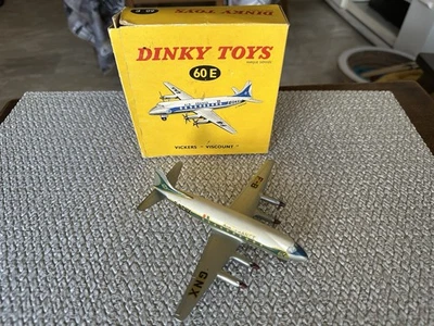 Dinky Toys avion Air France – Vickers Viscount 60E – Meccano France boîte - Photo 1/4