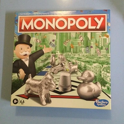 Monopoly Original Classic Board Game Hasbro – New Sealed - Image 1 of 2
