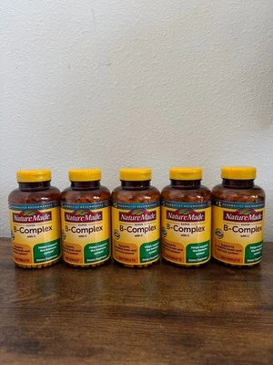 Complejo Super B Nature Made con Vitamina C y Ácido Fólico / Paquete de 5 de 460 Comprimidos Foto 1 de 4