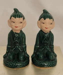 Gilner Pixie Elfe 2er Set Keramik sitzend auf Knien Kissen kitschig Figuren Deko - Bild 1 von 24