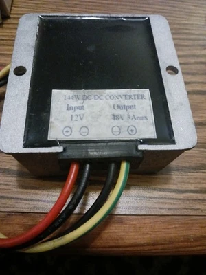 Conversor Step-Up 12V a 48V 144W DC regulador de tensão EUA ESTOQUE NOS peça - Imagem 1 de 3