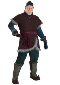 Plus Size Authentic Disney Frozen Kristoff Costume for Men - Picture 1 of 1
