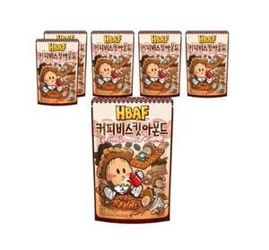 6 X HBAF Café Galleta Almendra 190g de Corea - Imagen 1 de 2