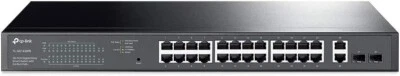 TL-SG1428PE 24 Port Gigabit PoE Switch Easy Smart Managed 24 PoE+ Port @250W w/ - Image 1 of 4